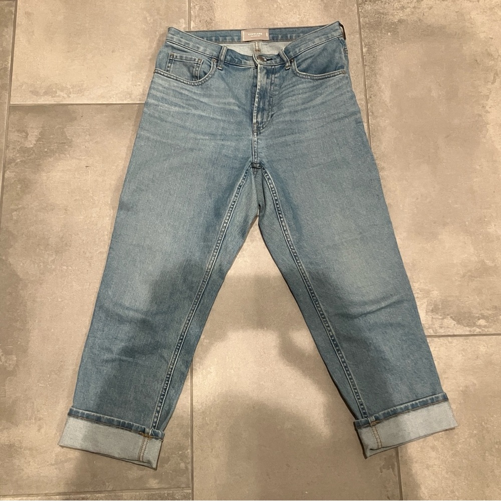 Everlane women’s cropped jeans 28